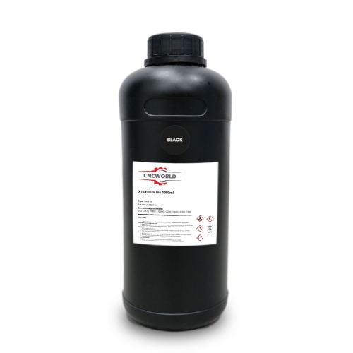 Tusz UV 1000ml X1 - Black/Czarny