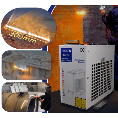 CZYSZCZARKA LASEROWA FIBER 1500W V3 + AKCESORIA