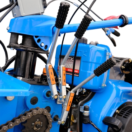 Samobieżna spalinowa koparka łańcuchowa ST80 do rowów | 15 KM | wykop 80cm | 17cm szerokości