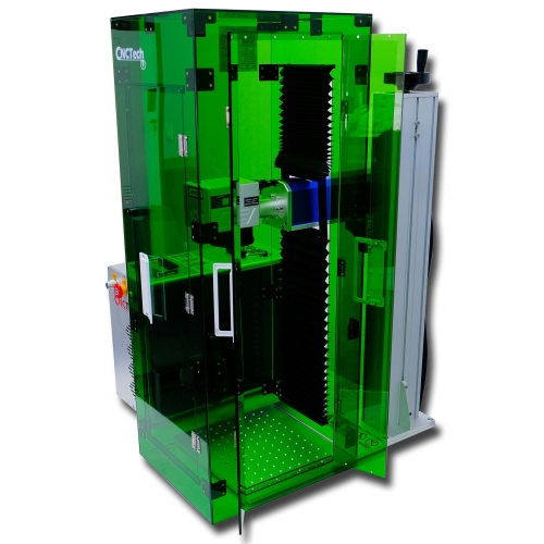 Osłona obudowa ochronna z wyciągiem RX-1 do lasera FIBER